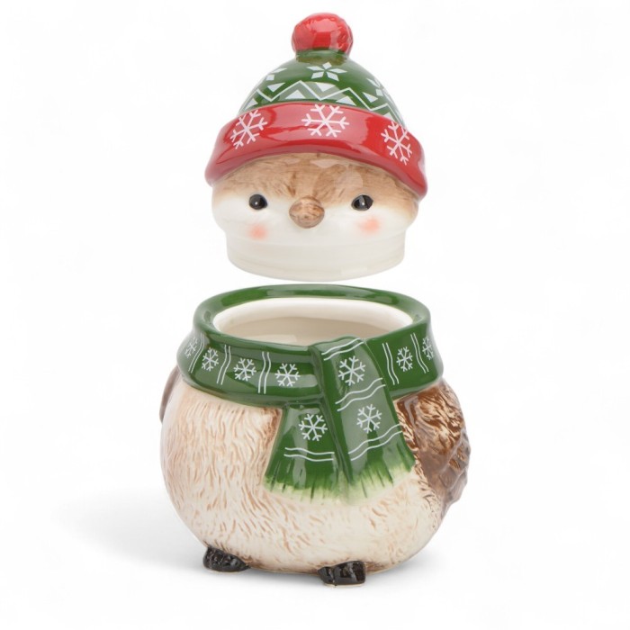 BARATTOLO PULCINO CERAMICA CM.15X19